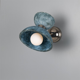 Nakaii Blue Earth Wall Light